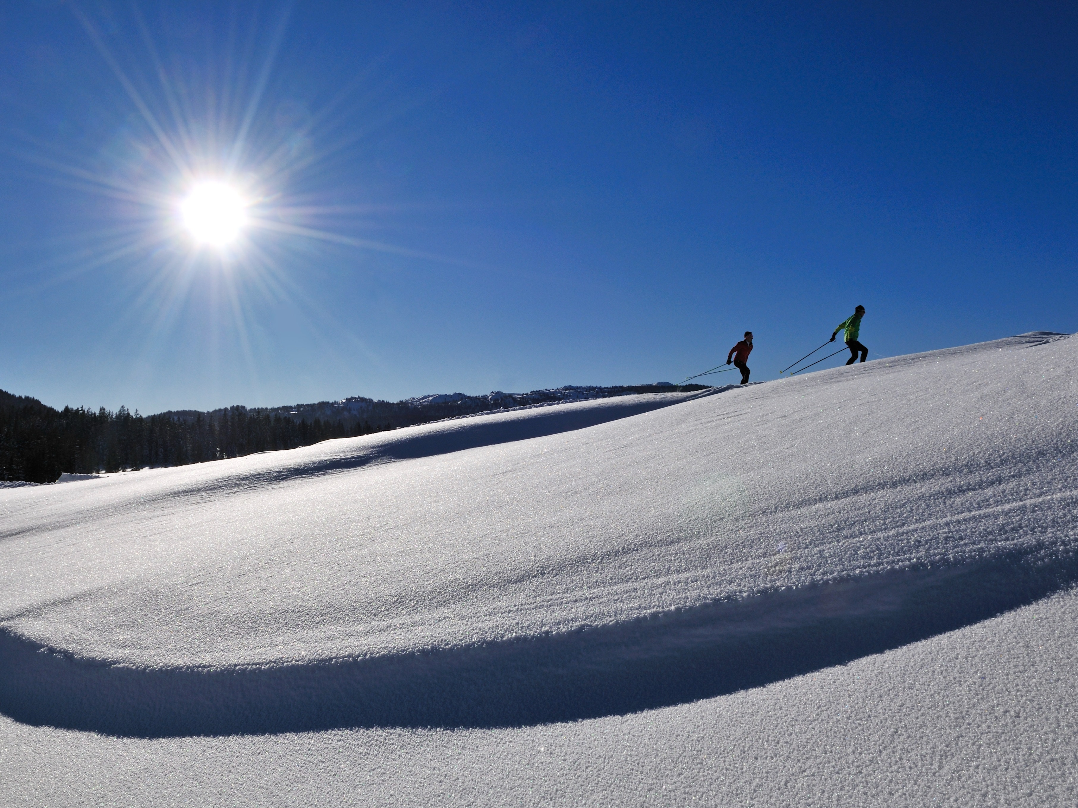 Langlaufen  Winkelmoosalm